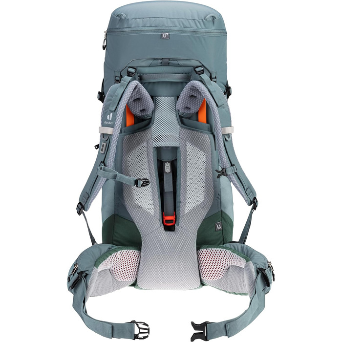 Жіночий трекінговий рюкзак Deuter Aircontact Core 45+10 SL, 45+10 л, shale-ivy, модель 2024