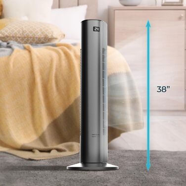 Вентилятор Cecotec EnergySilence 790 Skyline 50W 76 см з таймером, білий