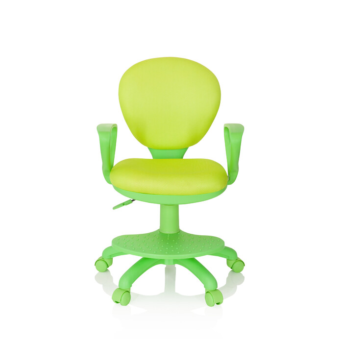 Дитячий стілець / дитячий письмовий стілець KID COLOUR тканина зелений hjh OFFICE