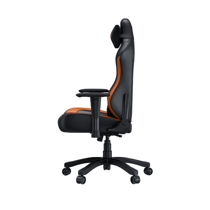 Крісло ігрове Anda Seat Luna Color Size L Black/Orange PVC