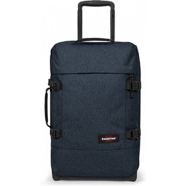 Валіза Eastpak TRANVERZ S 42 л, 51×32,5×23 см, синя джинсова