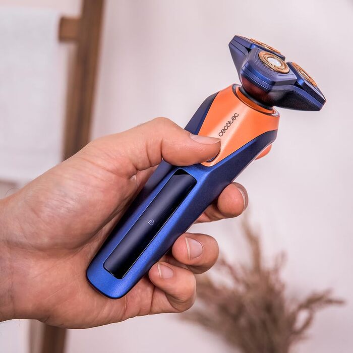 Електробритва Cecotec Precisioncare Sapphire Pro з нержавіючої сталі, 70 хв роботи, IPX6 водонепроникна, для дому та подорожей