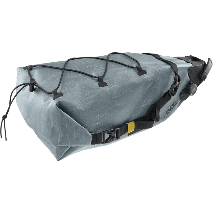 Велосипедна підсідельна сумка EVOC SEAT PACK BOA WP 8, водонепроникна, 8 л, сталева, легкий аксесуар для велосипеда