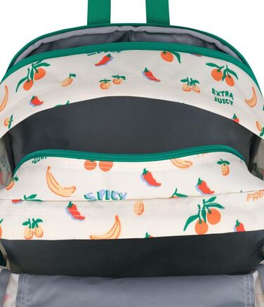 Рюкзак JanSport Big Student Five A Day Cream, великий шкільний кремовий