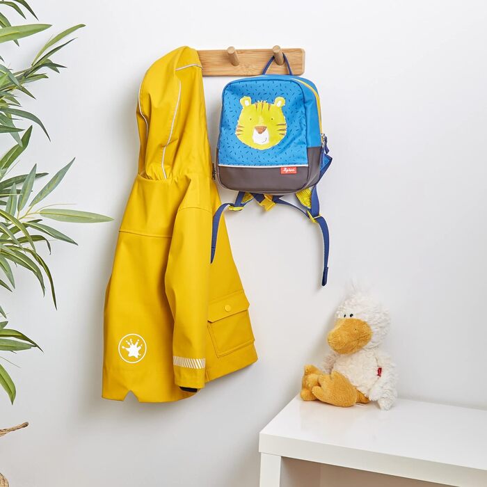 Дитячий рюкзак Sigikid Mini Tiger, синій, 23x20x10 см, універсальний для хлопчиків та дівчаток