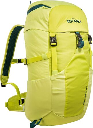 Рюкзак Tatonka Hike Pack 27 л з вентиляцією спини та дощовиком, легкий туристичний рюкзак для жінок і чоловіків, лайм