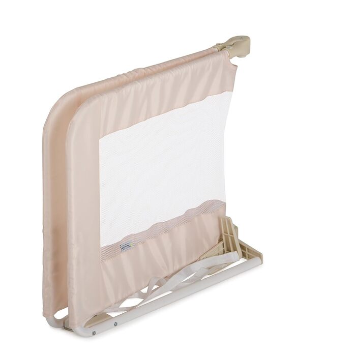 Бортик для ліжка Hauck Sleep N Safe Plus XL для дітей (18 міс - 5 років), 150x50x44 см, сірий (Melange Grey), складаний, портативний