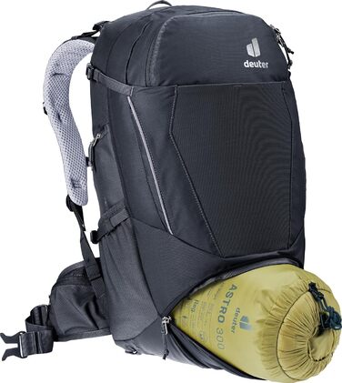 Чоловічий велосипедний рюкзак Deuter Trans Alpine 30 л, чорний