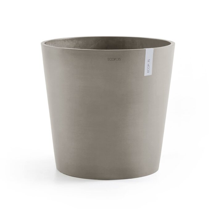 Еко-горщик Ecopots Gross Taupe: великий квітковий горщик 50x50x44.3 см