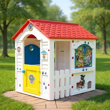 Дитячий будиночок Chicos Peppa Wutz (Paw Patrol) для вулиці, міцний пластик, 2+ роки