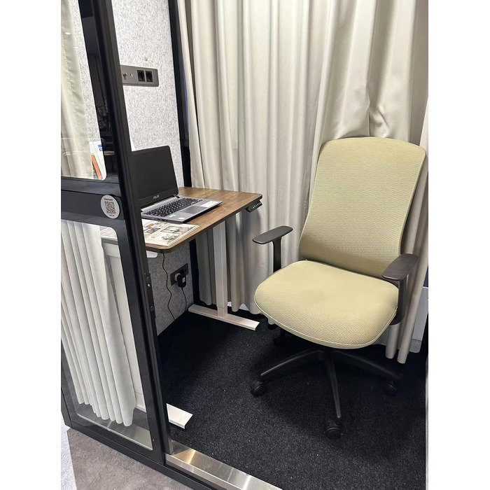 Регульований по висоті письмовий стіл MiniDesk, чорний (73–118 см)