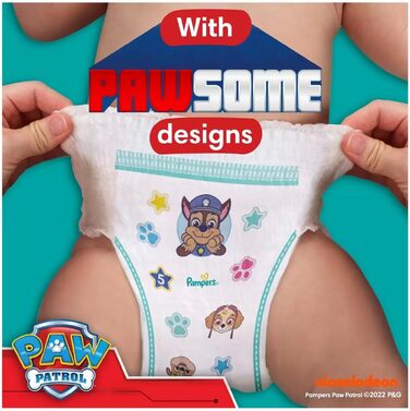 Підгузки-трусики Pampers Baby-Dry Pants Paw Patrol Edition, розмір 6 (13-19 кг), 138 шт.