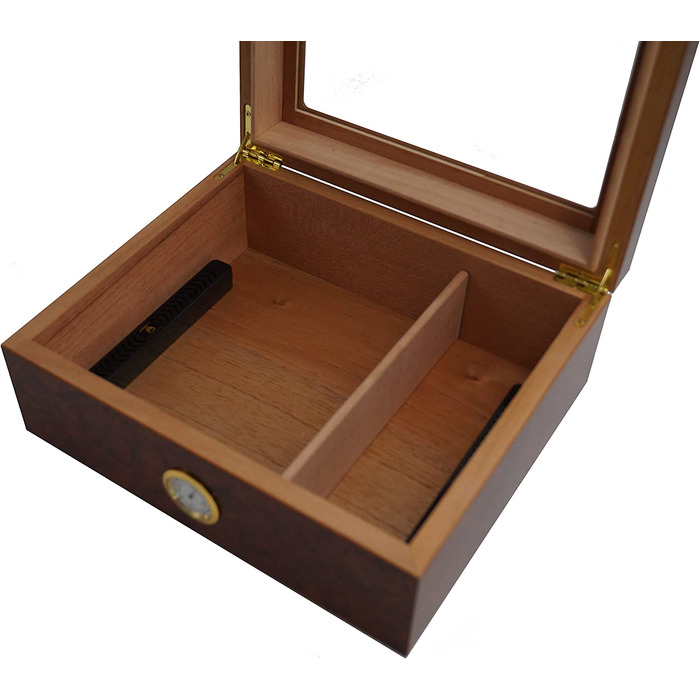 Гумідор GERMANUS Desk I з прозорою кришкою для 50 сигар