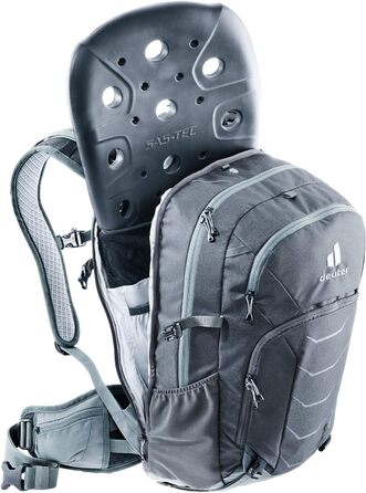 Рюкзак для велосипедистів Deuter Attack 20 з протектором, 20 л, графітовий