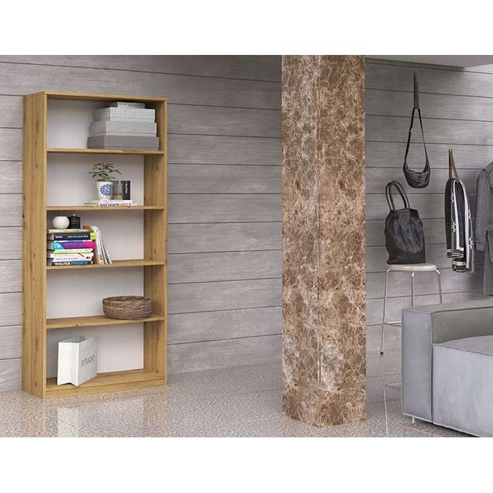 Стелаж TopEshop 80 x 30 x 182 см, дуб