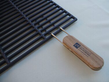 Чавунна решітка для гриля Grillrostprofi 54x34 см з знімними ручками