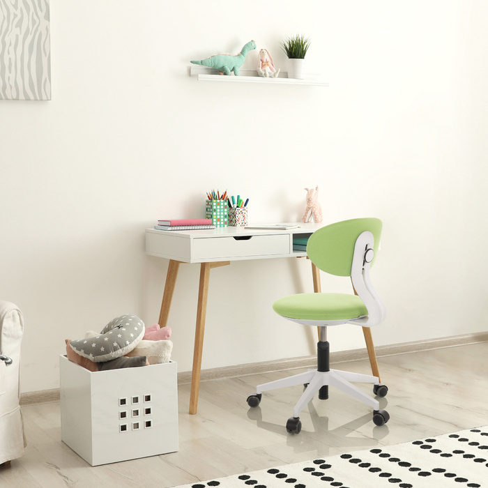 Дитячий письмовий стілець / дитячий стілець MINIMOVO тканина зелений hjh OFFICE