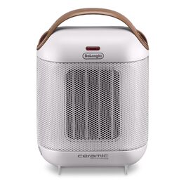 Керамічний обігрівач De'Longhi HFX30C18.AG, мобільний конвектор 1800 Вт, 2 рівні потужності, функція Anti-Frost