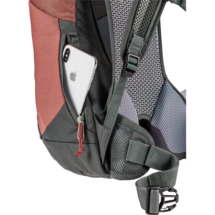 Рюкзак для походів Deuter AC Lite 16 л, червоно-зелений