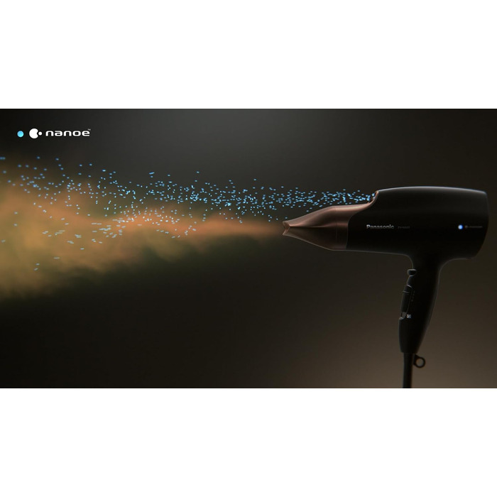 Фен для волосся Panasonic EH-NA7M-P825 nanoe з концентратором, 1600 Вт, рожево-золотий