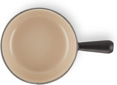 Каструля Le Creuset з чавуну, 18 см, 2.6 л, чорна матова
