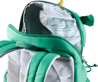 Дитячий рюкзак deuter Kikki 8 л, зелений, для школи і подорожей