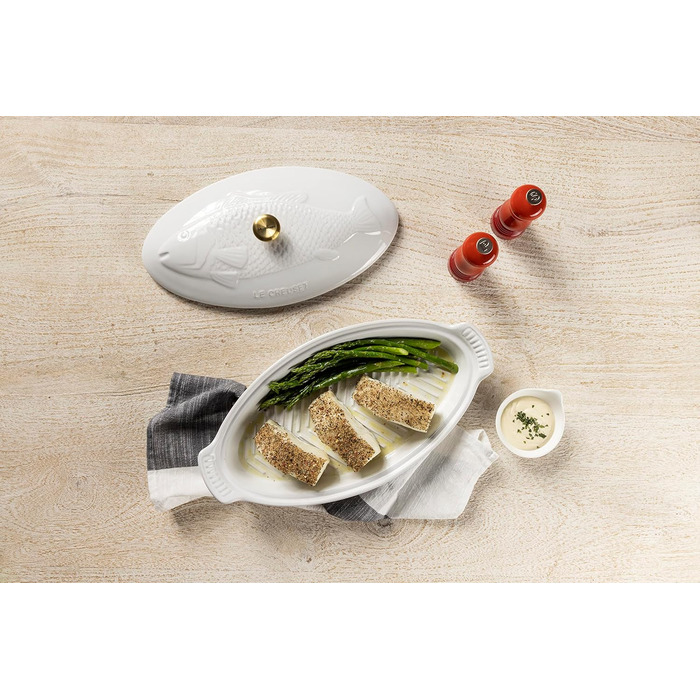 Форма для запікання Le Creuset Fisch, біла