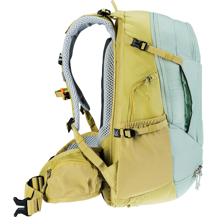 Жіночий велосипедний рюкзак Deuter Trans Alpine 22 SL 22 л (2024), морозно-зелений