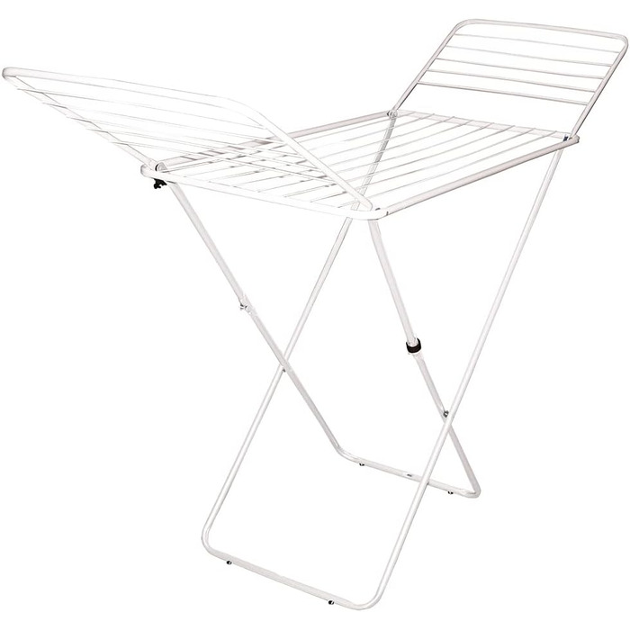 Сушарка для білизни SEPIO, підлогова, металева, 18 м, 178,5x54x104,5 см, біла, міцна та стабільна