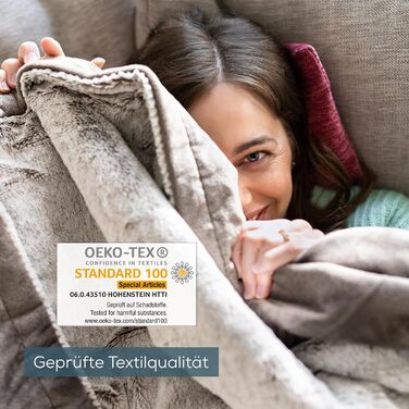 Електрична грілка-ковдра Beurer HD 150 XXL Nordic, 200x150 см, 6 температурних режимів, автоматичне відключення, машинне прання, м'яка флісова ковдра, колір тауп