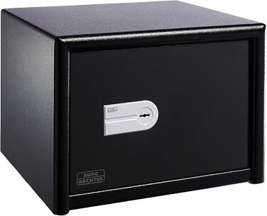 Сейф для меблів Burg-Wächter Combi-Line CL 420 K, з ключем, рівень безпеки S2, вогнестійкий LFS 30 P, сертифікований VdS, 27 л, 55 кг, чорний