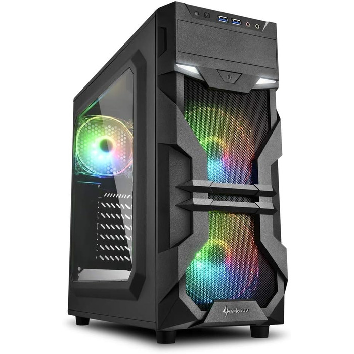 Корпус для ПК Sharkoon VG7-W RGB з підсвіткою