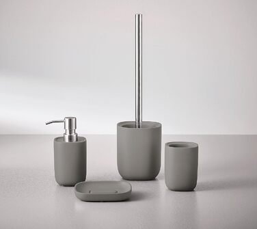 Аксесуари Kleine Wolke з шиферу, 10,3×10,3×40 см – стильний органайзер для ванної кімнати