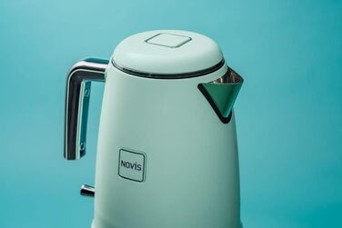 Електрочайник Novis K1 Neomint, неом'ятний колір, 1.7 л