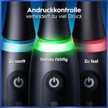 Електрична зубна щітка Oral-B iO Series 5, Matt Black (чорна матова), 1 щітка + 3 смінні насадки та футляр