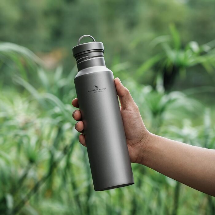 Фляга для води iBasingo Titan 750ml - Металева, для туризму, спорту та відпочинку