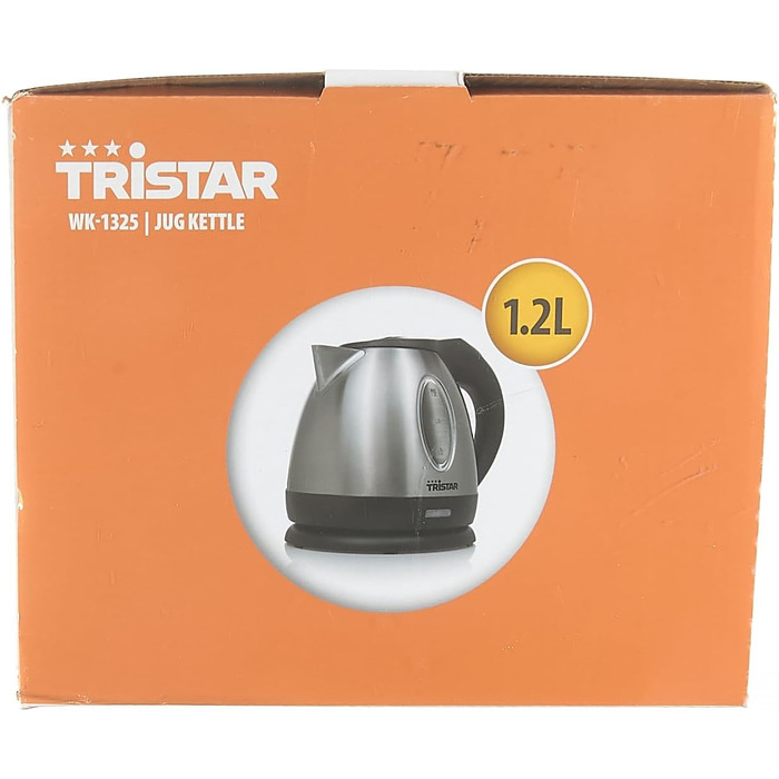 Електрочайник Tristar WK-1325, 1,2 л, 850 Вт, для кемпінгу