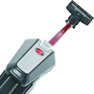 Пилосос акумуляторний Hoover з насадкою для шерсті тварин, до 25 хв роботи, без мішка, вертикальний, LED-підсвітка [HF322AFP]