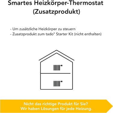 Термостат на радіатор Tado Smart X V3+ з керуванням через додаток (Alexa, Siri, Google Assistant) для економії енергії та опалення - DIY встановлення