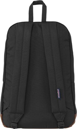 Рюкзак JanSport CORTLANDT чорний, великий, з відділенням для ноутбука 15