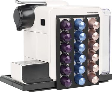 Тримач для капсул Nespresso® PIXIE/PIXIE CLIPS U-CAP (з чеком) | Чорний | Сумісний з LATTISSIMA TOUCH та PLUS