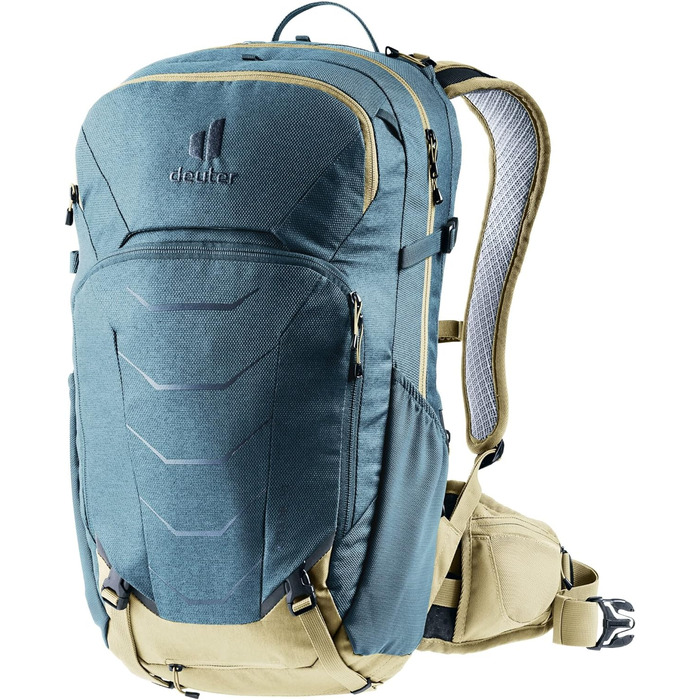 Велосипедний рюкзак Deuter Attack 20 з протектором, 20 л, Atlantic-Desert