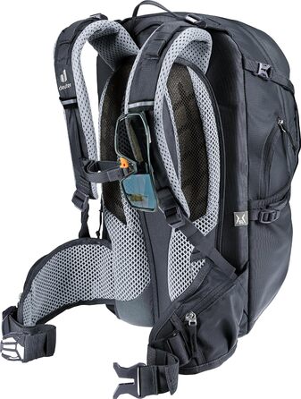 Жіночий велосипедний рюкзак deuter Trans Alpine 22 SL, 22 л, чорний, модель 2024