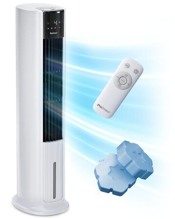 Повітряний охолоджувач Pro Breeze OmniAir з функцією водяного охолодження та пультом ДУ, 4 режими, 7л