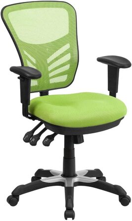 Офісне крісло Flash Furniture, піна, зелений, 68.6x64.8x112.4 см