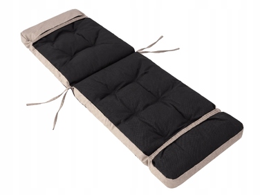 Шезлонг PillowPrim сталевий, бежевий