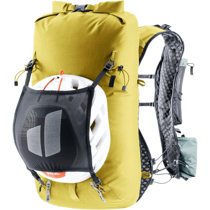 Водонепроникний альпіністський рюкзак Deuter Vertrail 16 л, жовто-бірюзовий