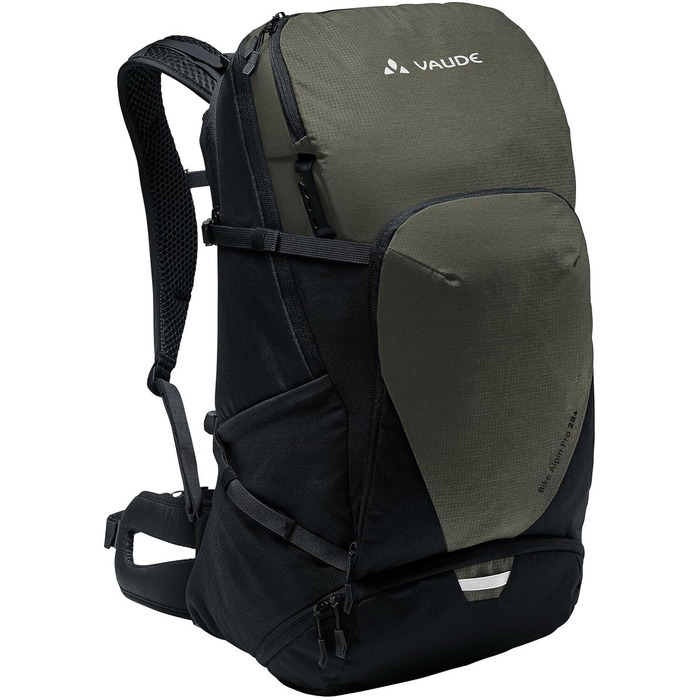 Універсальний велосипедний рюкзак VAUDE Bike Alpin Pro 28+ 20-29 л, хакі